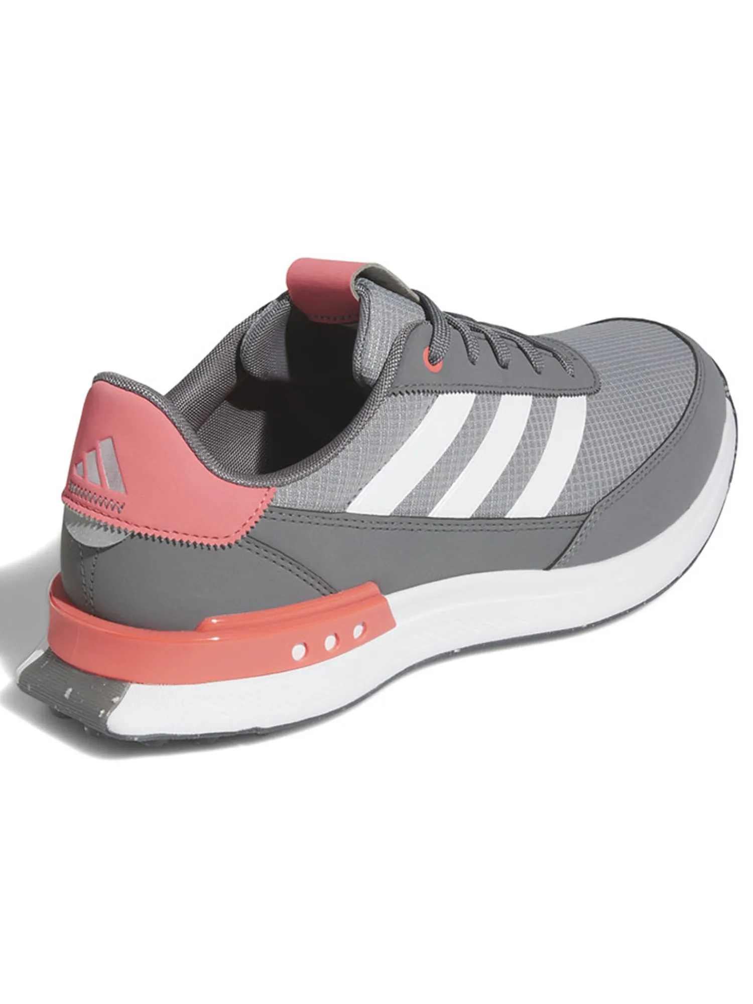 Adidas Clearance Shoes|S2G Spikeless 24 Golf Shoes (Wide Fit) - Grey Three/Ftwr White/Scarlet