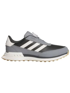 Adidas Mens Golf Shoes|S2G Spikeless BOA Golf Shoes - Carbon/Chalk White/Grey Three