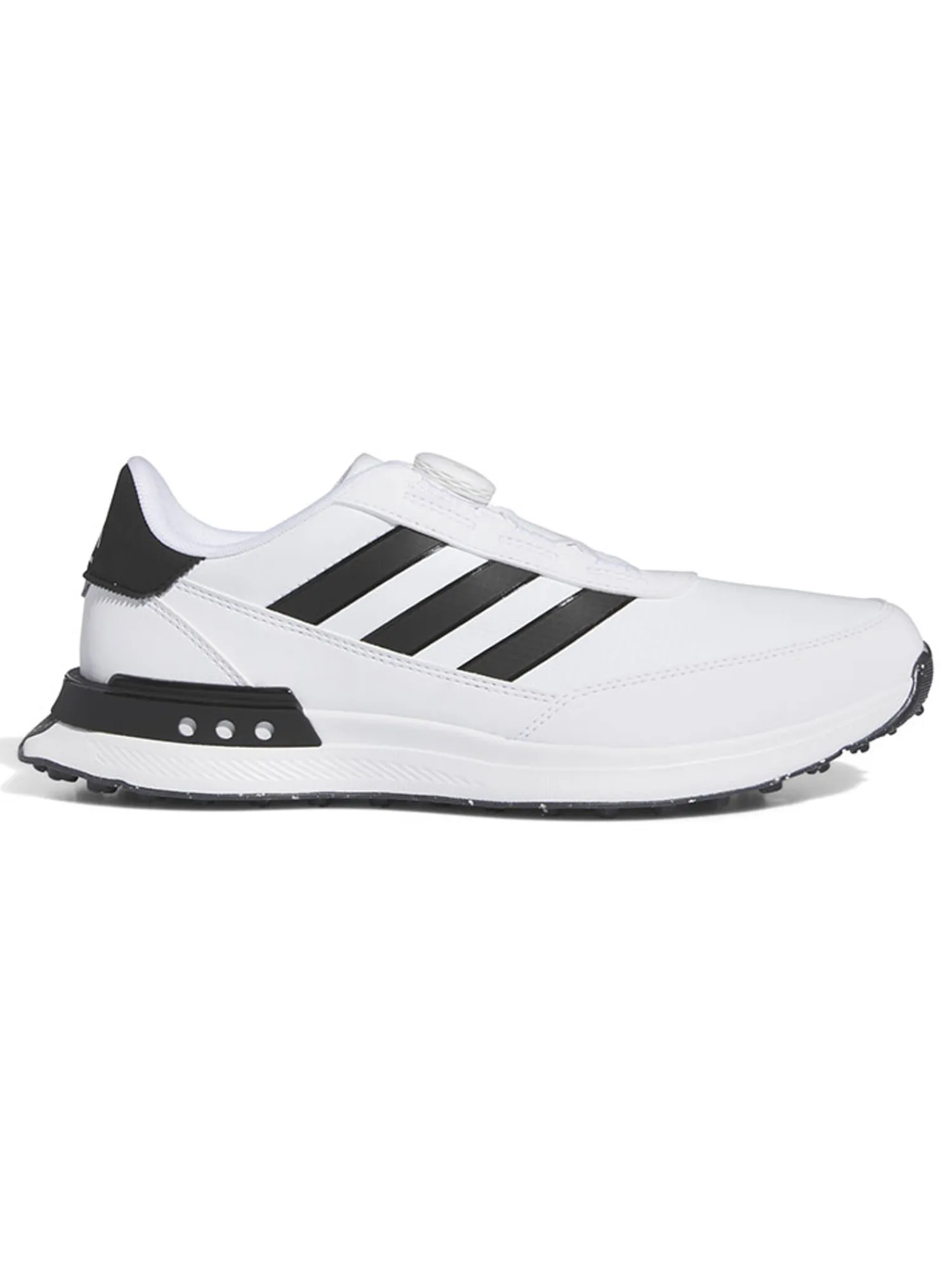 Adidas Mens Golf Shoes|S2G Spikeless BOA Golf Shoes - Ftwr White/Core Black