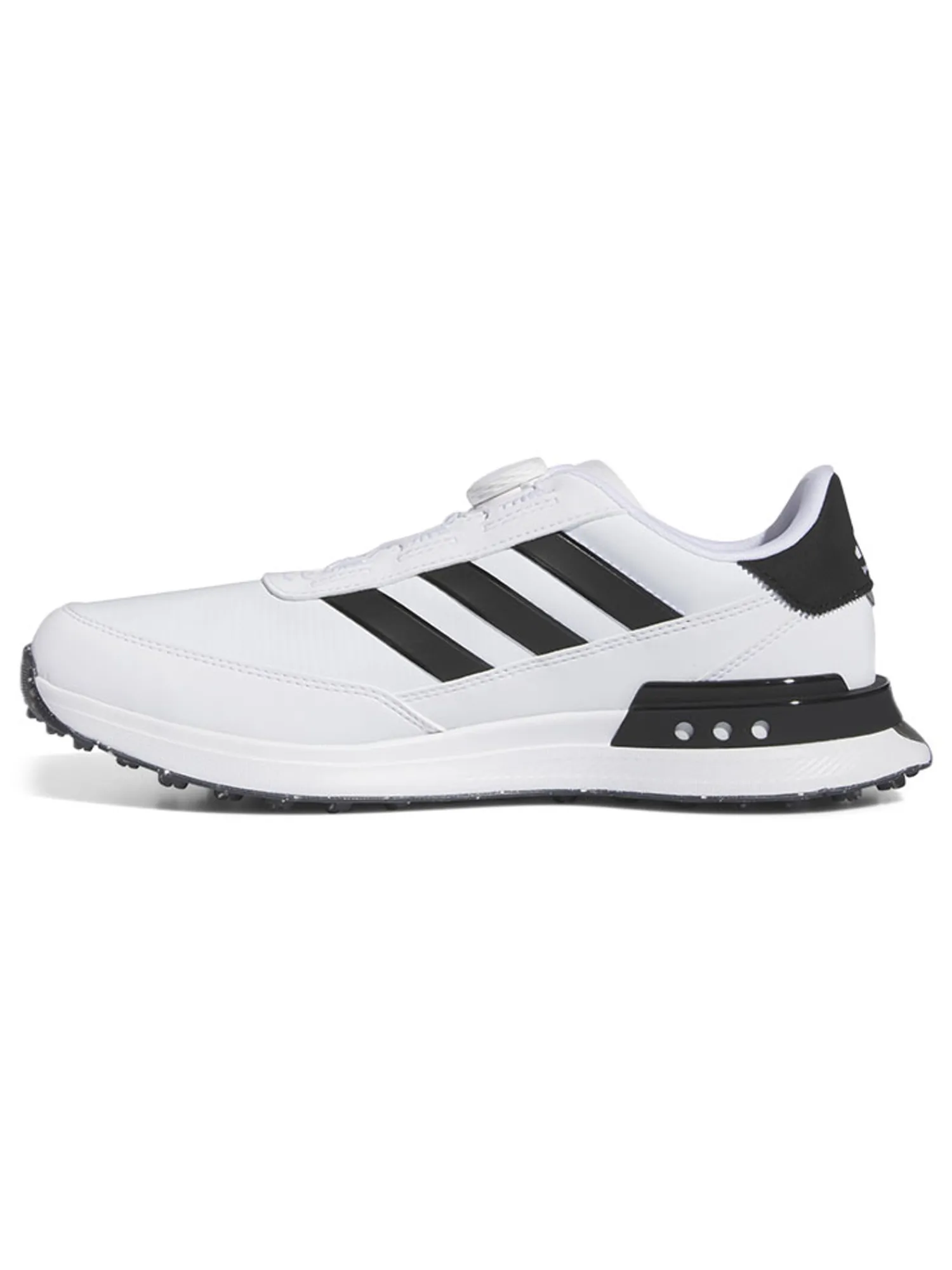 Adidas Mens Golf Shoes|S2G Spikeless BOA Golf Shoes - Ftwr White/Core Black