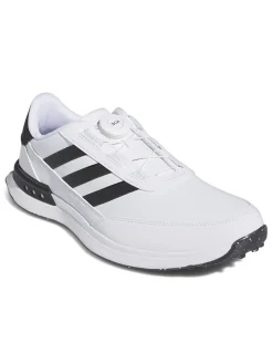 Adidas Mens Golf Shoes|S2G Spikeless BOA Golf Shoes - Ftwr White/Core Black
