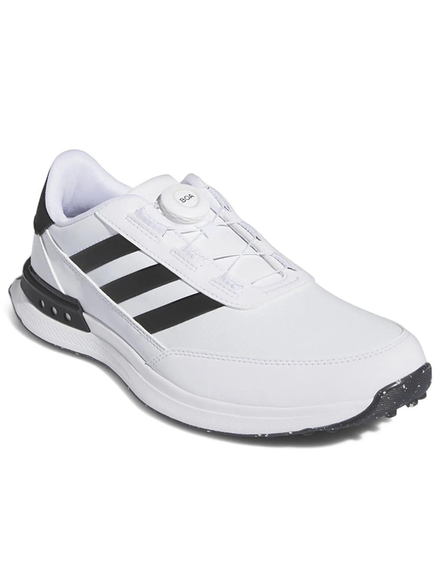 Adidas Mens Golf Shoes|S2G Spikeless BOA Golf Shoes - Ftwr White/Core Black