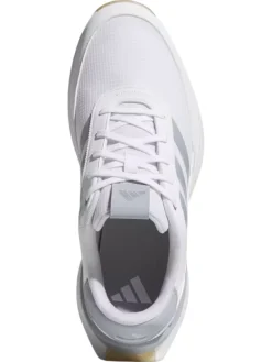 Adidas Mens Golf Shoes|S2G Wide Spikeless Golf Shoes - Ftwr White/Halo Silver/Gum4