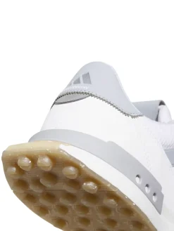 Adidas Mens Golf Shoes|S2G Wide Spikeless Golf Shoes - Ftwr White/Halo Silver/Gum4