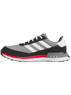 Adidas Mens Golf Shoes|S2G Wide Spikeless Golf Shoes - Grey Three/Ftwr White/Core Black
