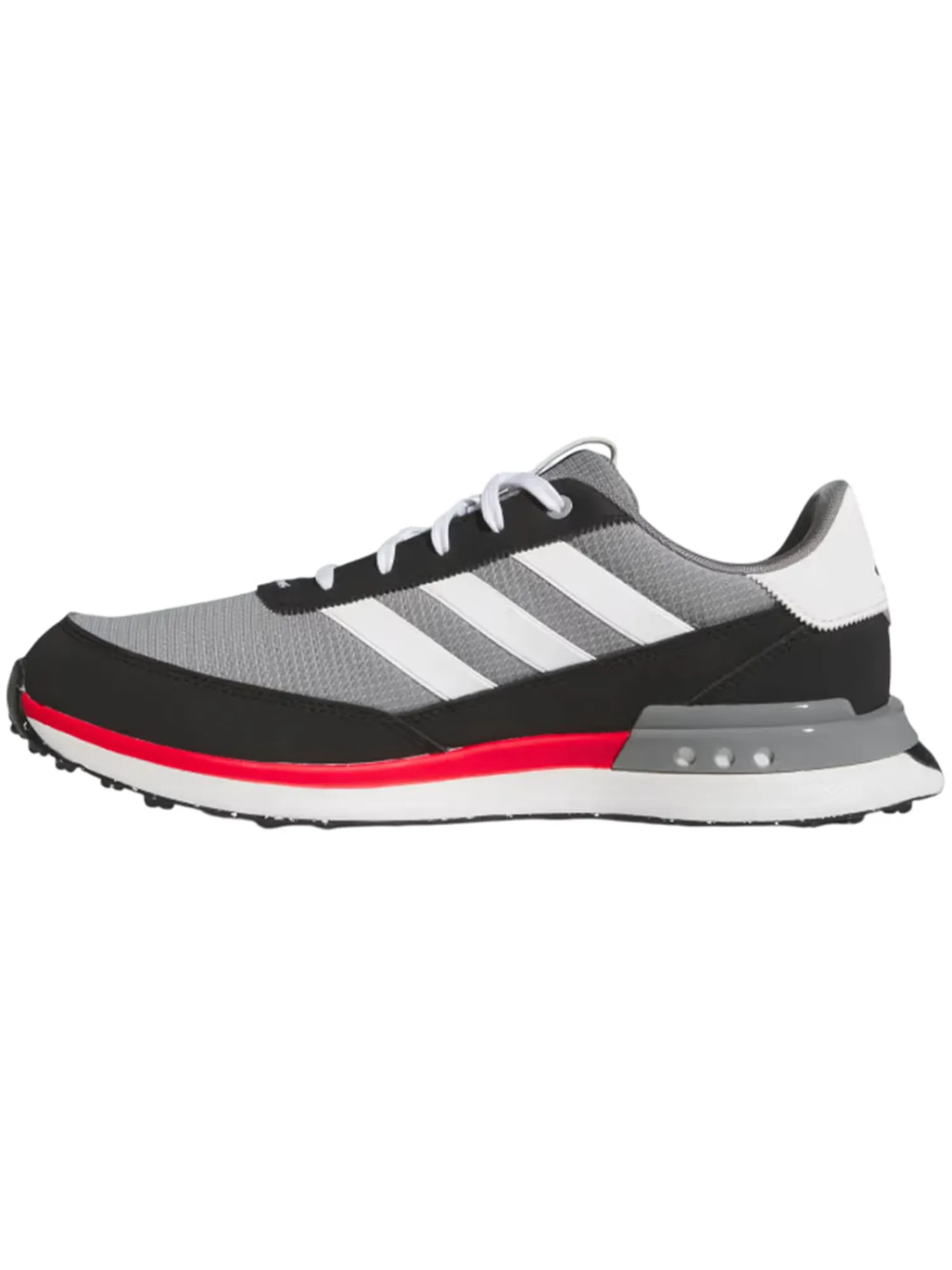 Adidas Mens Golf Shoes|S2G Wide Spikeless Golf Shoes - Grey Three/Ftwr White/Core Black