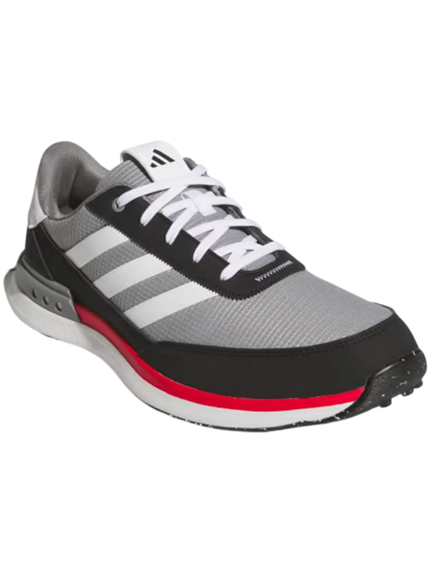 Adidas Mens Golf Shoes|S2G Wide Spikeless Golf Shoes - Grey Three/Ftwr White/Core Black