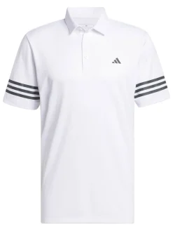 Adidas Clearance Clothing|3-Stripes Polo Shirt - White