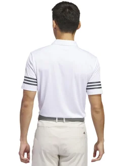 Adidas Clearance Clothing|3-Stripes Polo Shirt - White