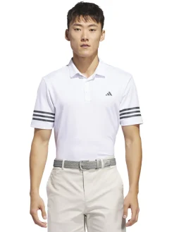 Adidas Clearance Clothing|3-Stripes Polo Shirt - White