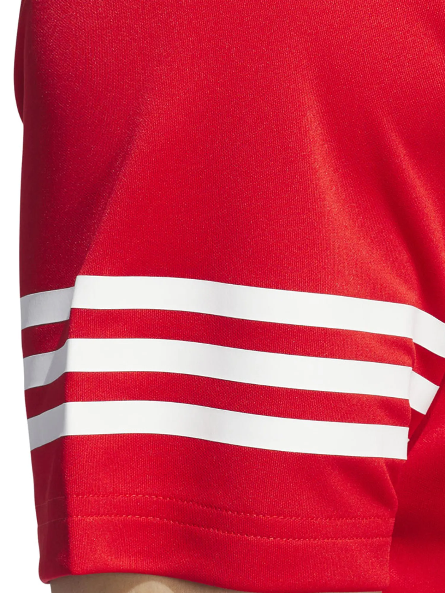 Adidas Clearance Clothing|3-Stripes Polo Shirt - Better Scarlet