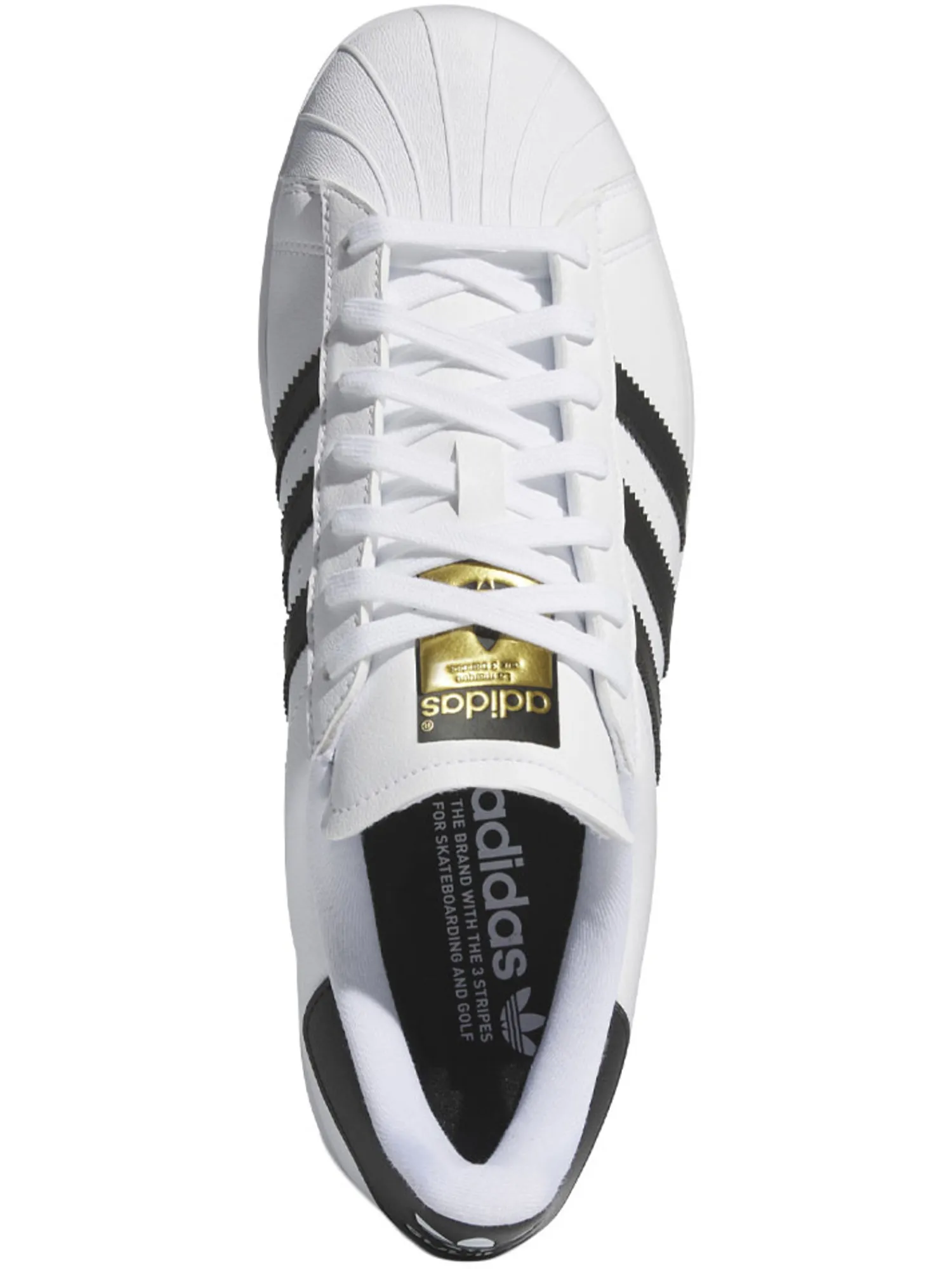Adidas Clearance Shoes|Superstar Golf Spikeless Shoes - Ftwr White/Core Black/Gold Met.