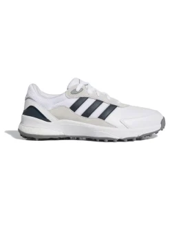 Adidas Mens Golf Shoes|SW5540 Spikeless Golf Shoes - Cloud White/Collegiate Navy/Grey One