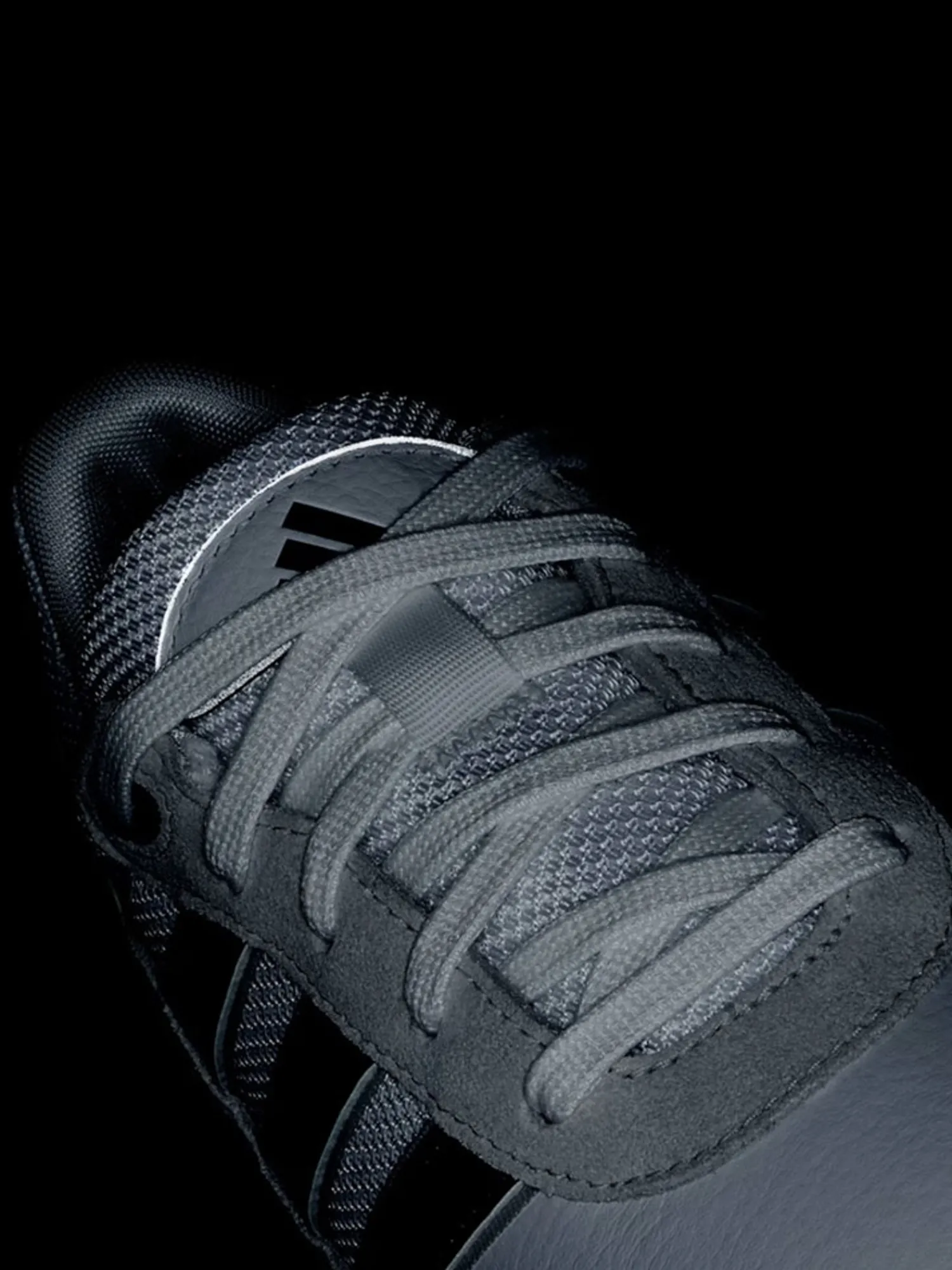 Adidas Mens Golf Shoes|SW5540 Spikeless Golf Shoes - Cloud White/Collegiate Navy/Grey One