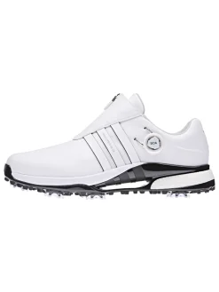 Adidas Clearance Shoes|Tour360 24 BOA Boost Golf Shoes (Wide Fit) - Ftwr White/Ftwr White