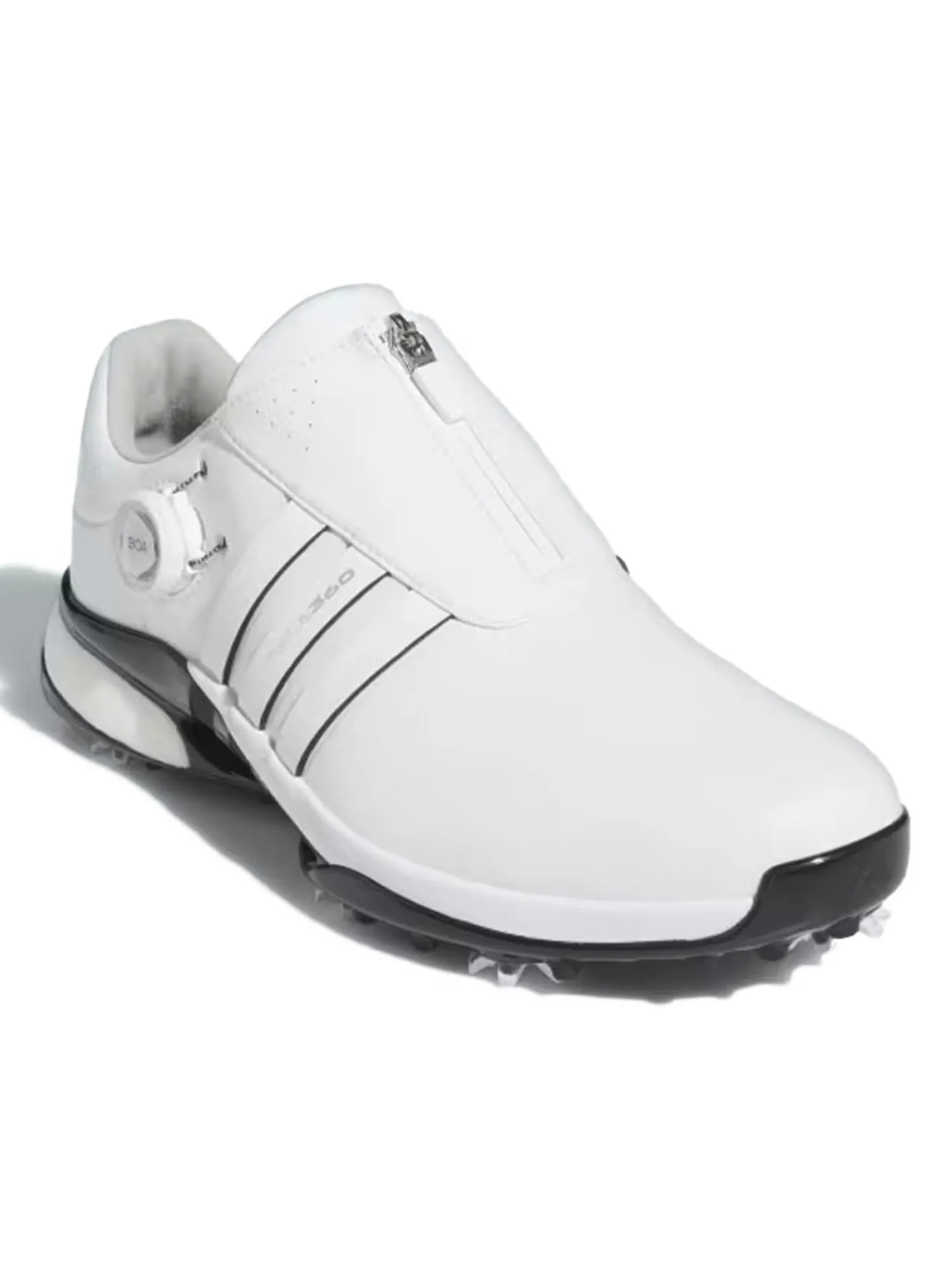 Adidas Clearance Shoes|Tour360 24 BOA Boost Golf Shoes (Wide Fit) - Ftwr White/Ftwr White