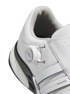 Adidas Clearance Shoes|Tour360 24 BOA Boost Golf Shoes (Wide Fit) - Ftwr White/Ftwr White