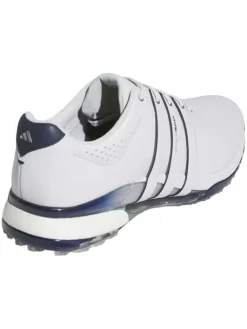 Adidas Mens Golf Shoes|Tour360 25 Wide Spikeless Golf Shoes - Dash Grey/Dash Grey/Silver Met.