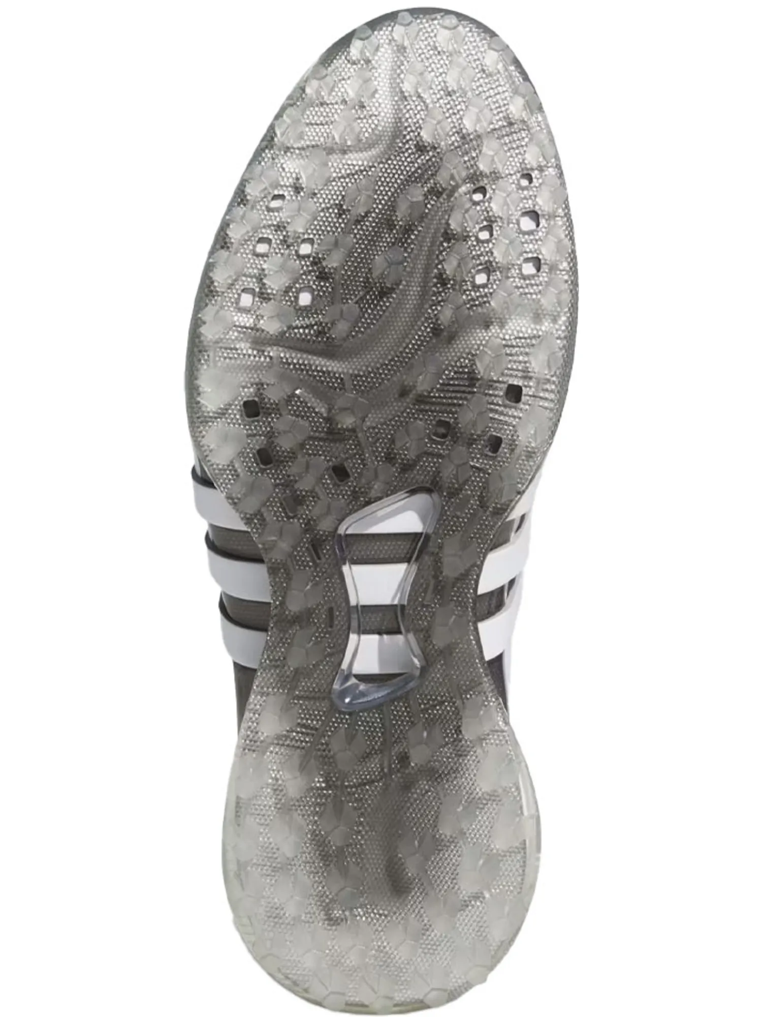 Adidas Mens Golf Shoes|Tour360 25 Wide Spikeless Golf Shoes - Ftwr White/Ftwr White/Silver Met.