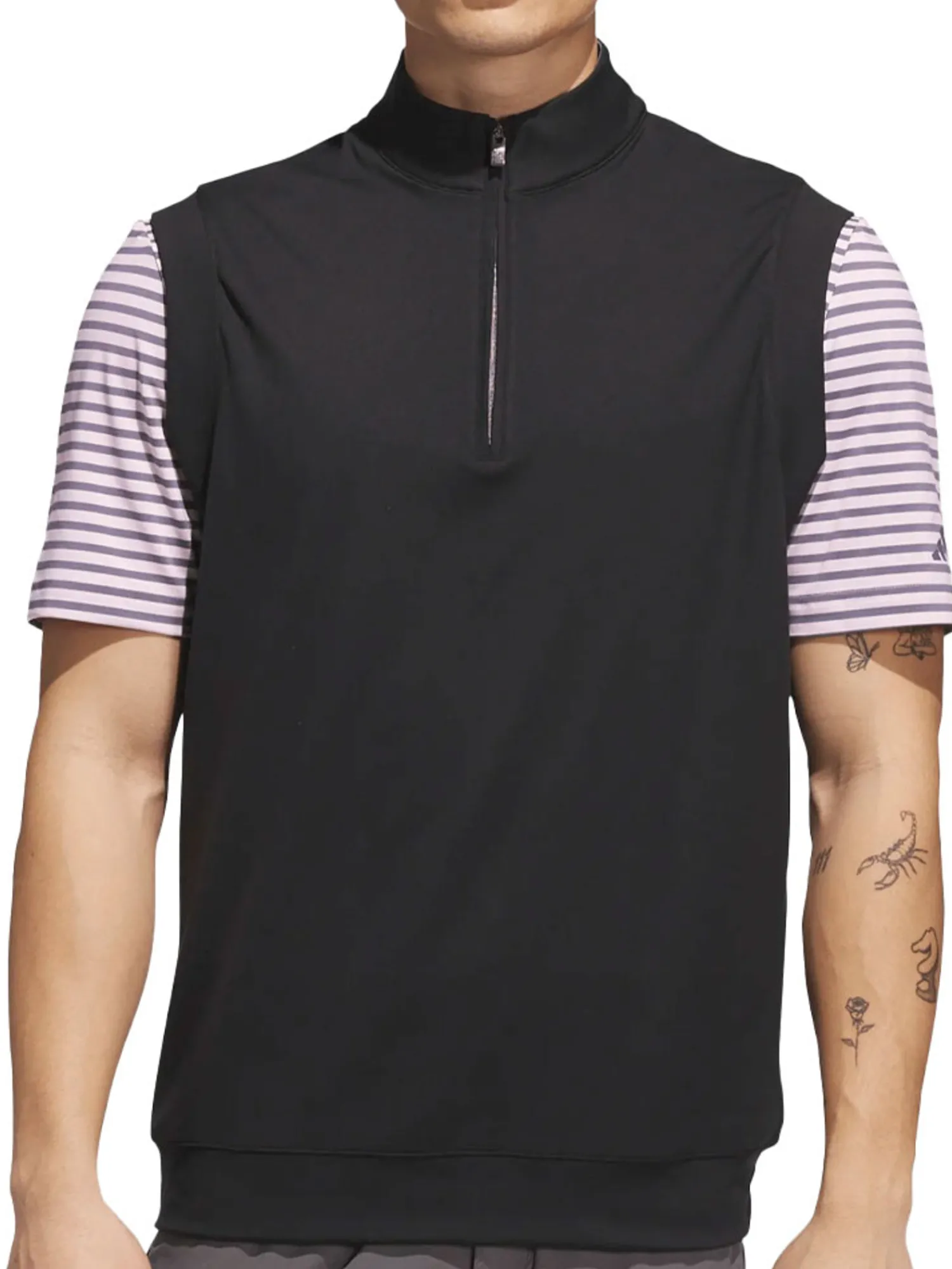 Adidas Vests|Ultimate365 Classic Quarter-Zip Vest - Black