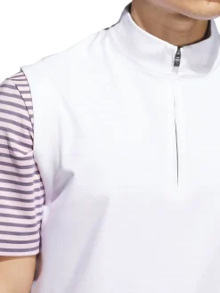 Adidas Vests|Ultimate365 Classic Quarter-Zip Vest - White