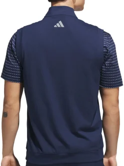 Adidas Vests|Ultimate365 Classic Quarter-Zip Vest - Collegiate Navy