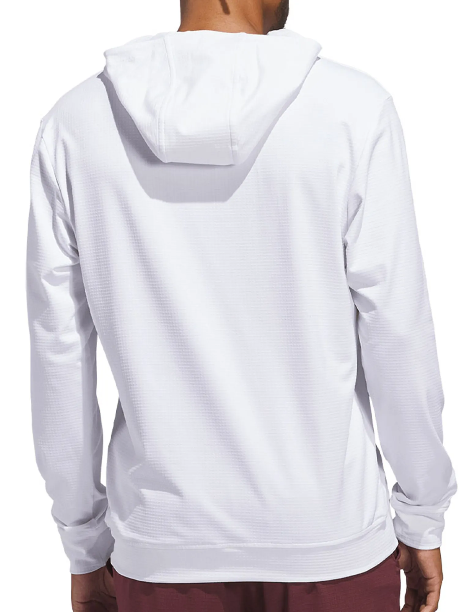 Adidas Jumpers|Ultimate365 Elevated Pullover Hoodie - White