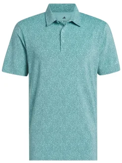 Adidas Shirts|Ultimate365 Mini Bunker Polo Shirt - Mint Tone