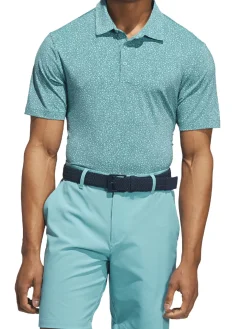 Adidas Shirts|Ultimate365 Mini Bunker Polo Shirt - Mint Tone