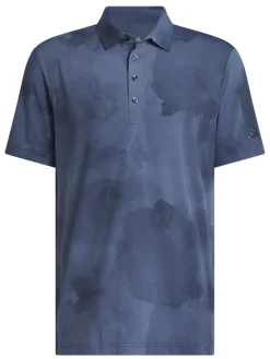 Adidas Shirts|Ultimate365 Printed Cool Feeling Tour Polo Shirt - Collegiate Navy