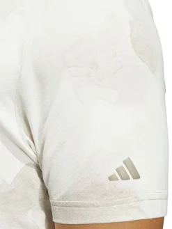 Adidas Shirts|Ultimate365 Printed Cool Feeling Tour Polo Shirt - Putty Beige/White