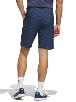Adidas Shorts|Ultimate365 Printed 9-Inch Golf Short - Collegiate Navy