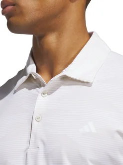 Adidas Shirts|Ultimate365 Speed Stripe Polo Shirt - Alumina/White