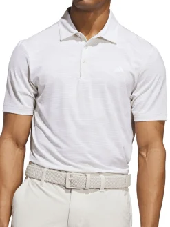 Adidas Shirts|Ultimate365 Speed Stripe Polo Shirt - Alumina/White