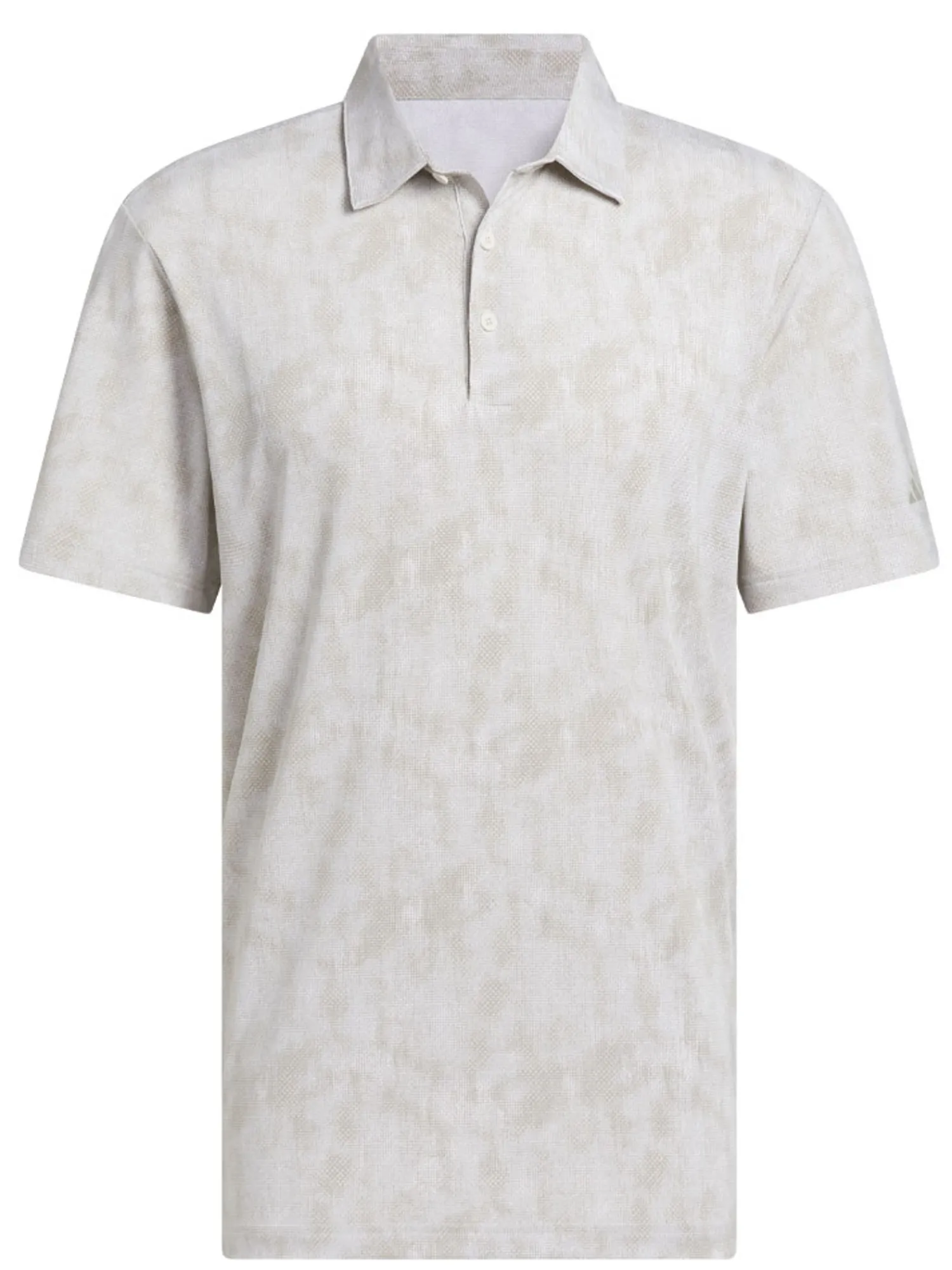 Adidas Shirts|Ultimate365 Textured Print Polo Shirt - Alumina/Putty Beige