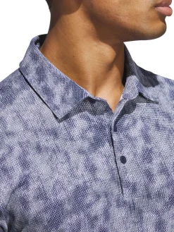 Adidas Shirts|Ultimate365 Textured Print Polo Shirt - Collegiate Navy/White