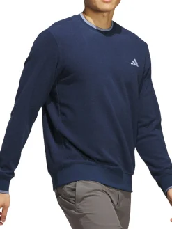Adidas Jumpers|Ultimate365 Tour Crewneck Sweatshirt - Collegiate Navy