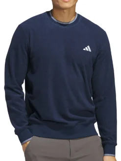 Adidas Jumpers|Ultimate365 Tour Crewneck Sweatshirt - Collegiate Navy