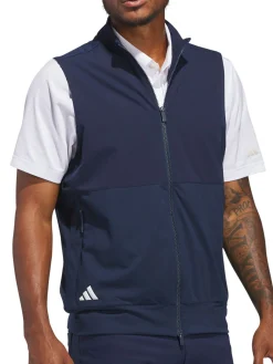 Adidas Vests|Ultimate365 Tour Full-Zip Vest - Collegiate Navy