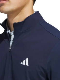 Adidas Jumpers|Ultimate365 Tour Twistknit Quarter Zip Pullover - Collegiate Navy