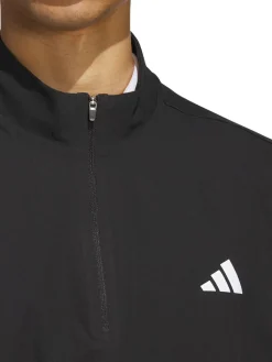 Adidas Jumpers|Ultimate365 Tour Twistknit Quarter Zip Pullover - Black