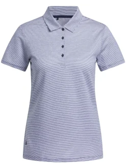Adidas Shirts|Womens Ottoman Short Sleeve Polo Shirt - Collegiate Navy