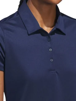 Adidas Shirts|Womens Solid Performance Short Sleeve Polo Shirt - Collegiate Navy
