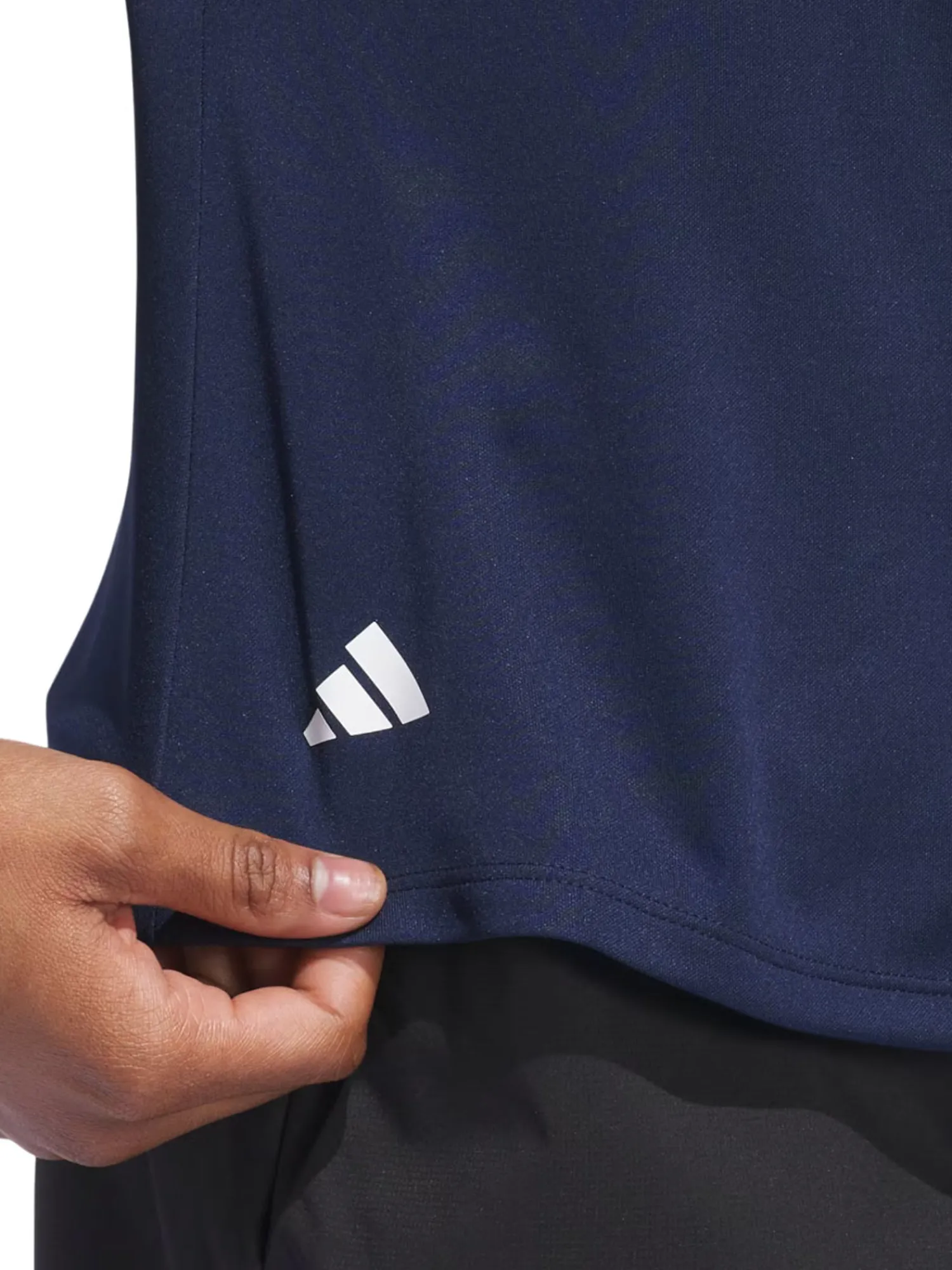 Adidas Shirts|Womens Solid Performance Short Sleeve Polo Shirt - Collegiate Navy