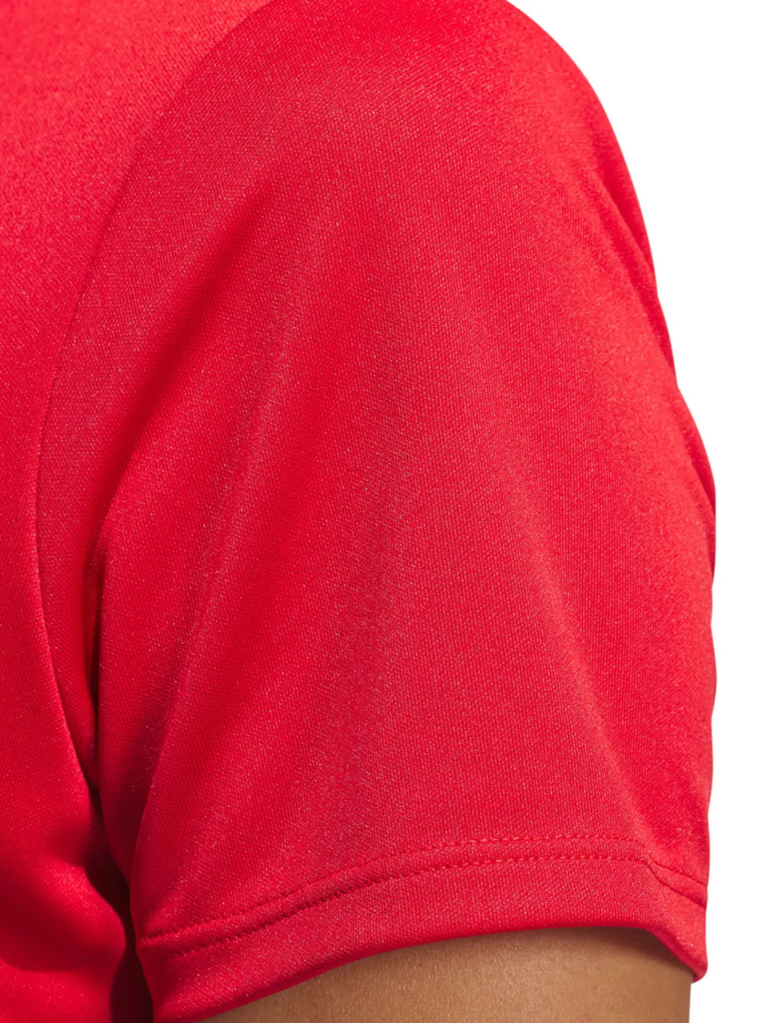 Adidas Shirts|Womens Solid Performance Short Sleeve Polo Shirt - Collegiate Red
