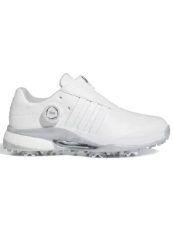 Adidas Clearance Shoes|Women's Tour360 24 BOA Boost Golf Shoes - Ftwr White/Silver Met.