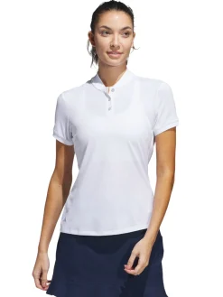 Adidas Shirts|Womens Ultimate365 Diamond Jacquard Polo Shirt - White