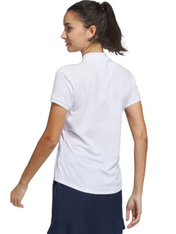 Adidas Shirts|Womens Ultimate365 Diamond Jacquard Polo Shirt - White