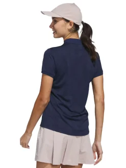 Adidas Shirts|Womens Ultimate365 Diamond Jacquard Polo Shirt - Collegiate Navy