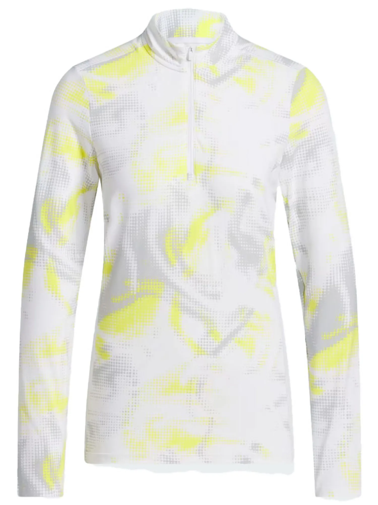 Adidas Shirts|Womens Ultimate365 Printed Quarter-Zip Mock - White